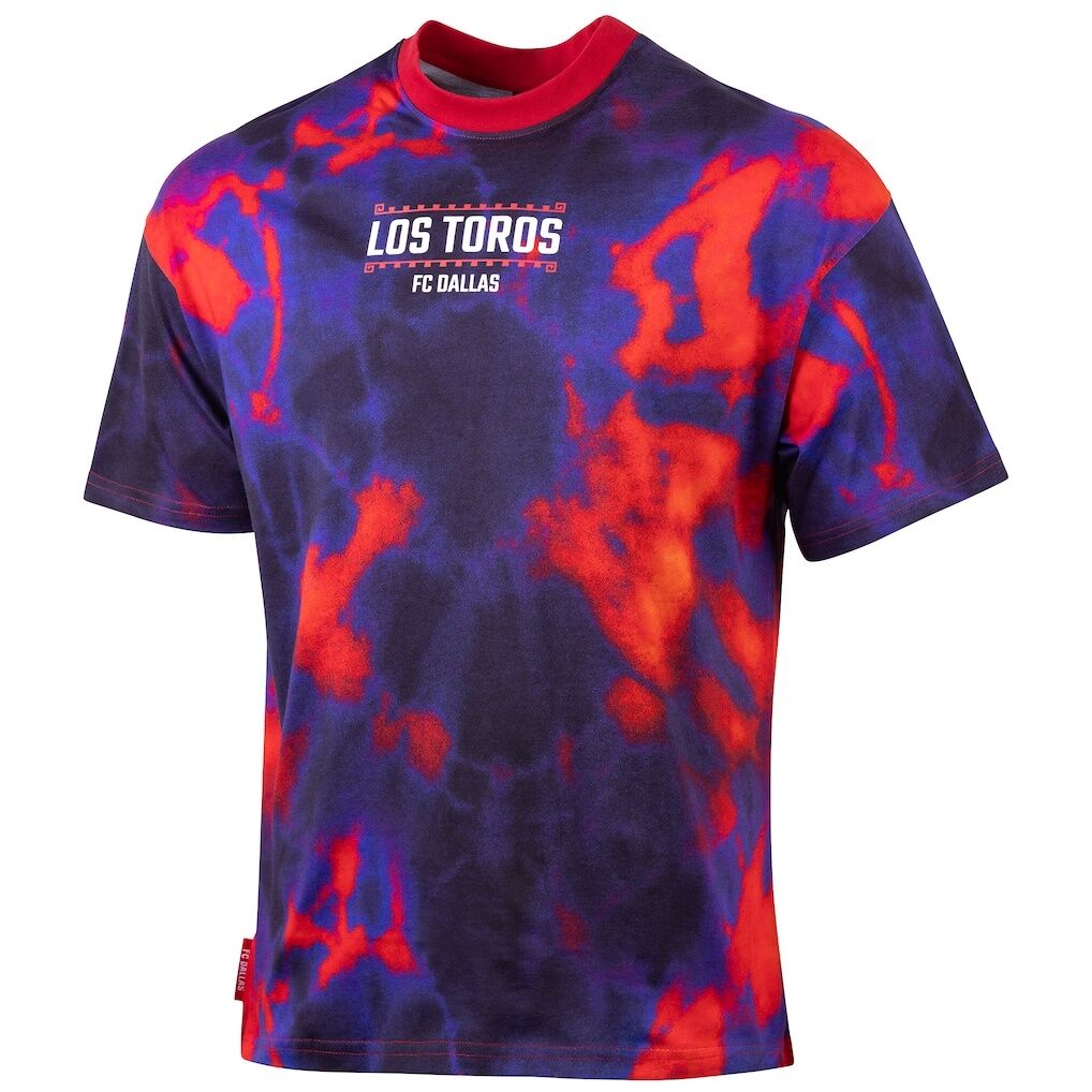 FC Dallas Sport Design Sweden City Soul Oversized T-Shirt - Red/Blue
