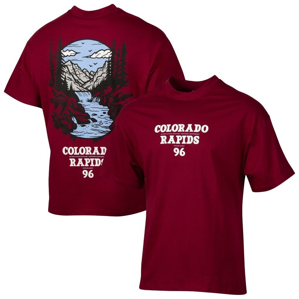 Colorado Rapids Sport Design Sweden Hometown T-Shirt - Burgundy