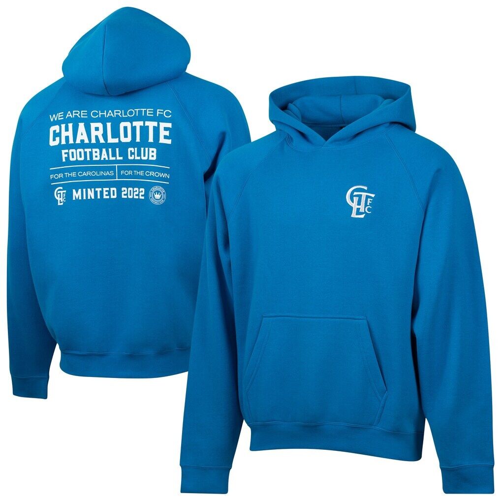Charlotte FC Hometown Oversized Raglan Pullover Hoodie