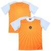 Houston Dynamo FC Sport Design Sweden Youth Starting Lineup Home T-Shirt - Orange - Front View