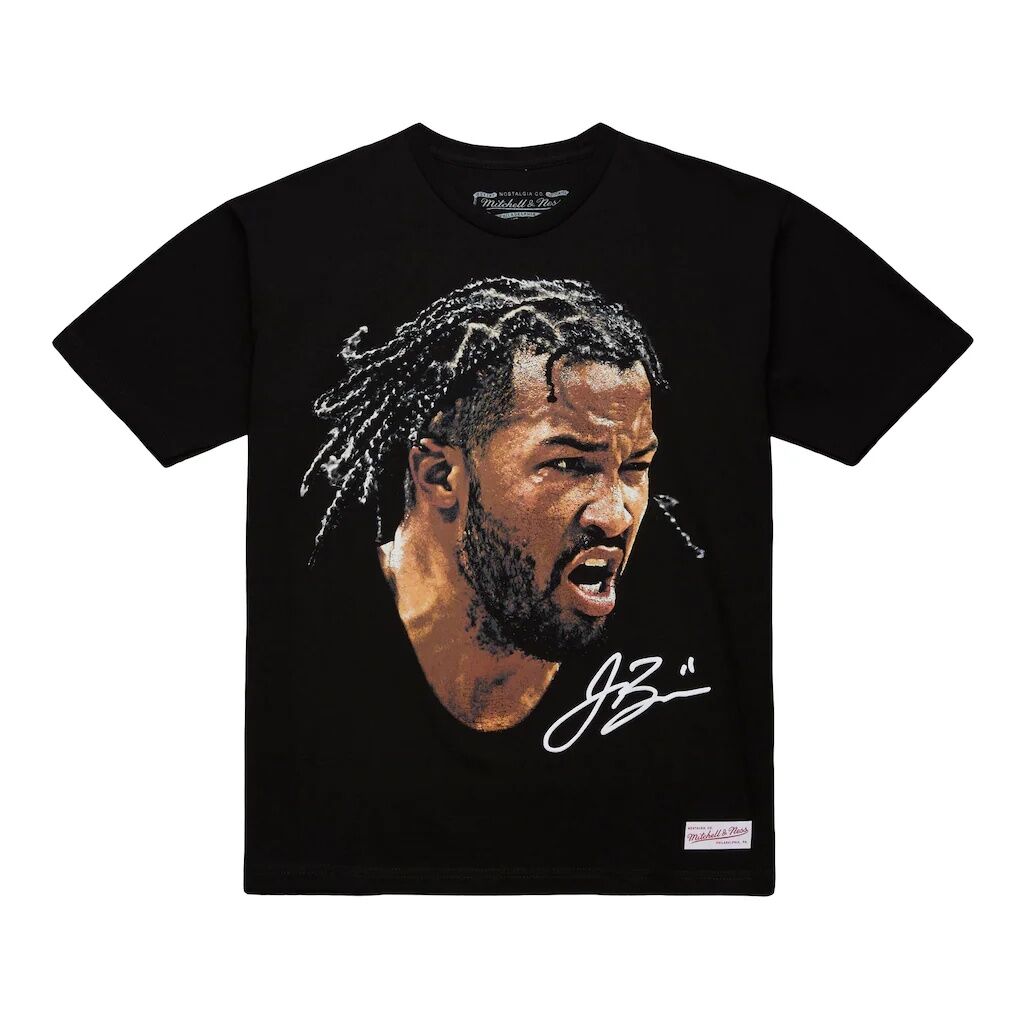 Jalen Brunson NBA Mitchell & Ness Unisex Real Big Face Player T-Shirt