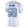 Matt Milano Buffalo Bills Nike 2025 Rivalries Collection Stitched Limited Jersey - White - Detail View