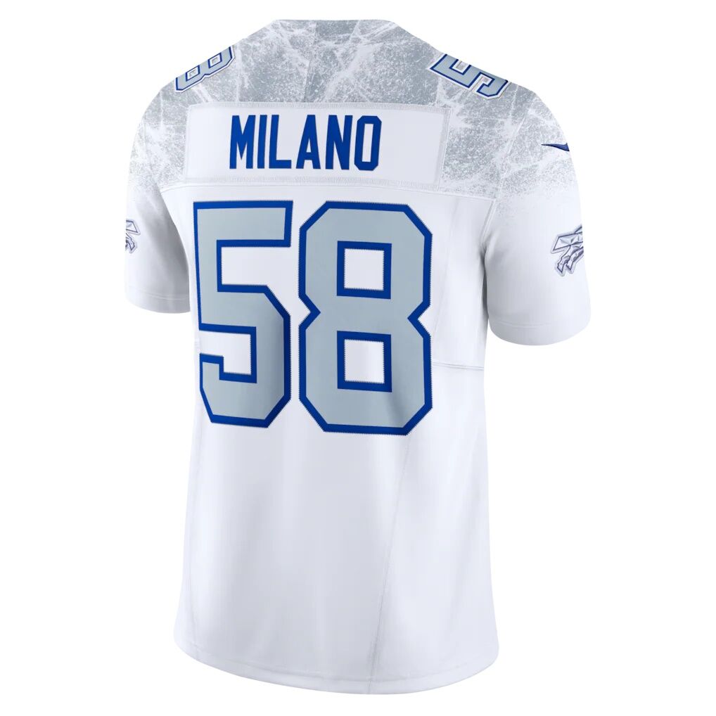 Matt Milano Buffalo Bills Nike 2025 Rivalries Collection Stitched Limited Jersey