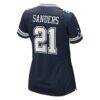 Deion Sanders Dallas Cowboys Nike Women's Team Retired Player Game Jersey - Navy - Detail View