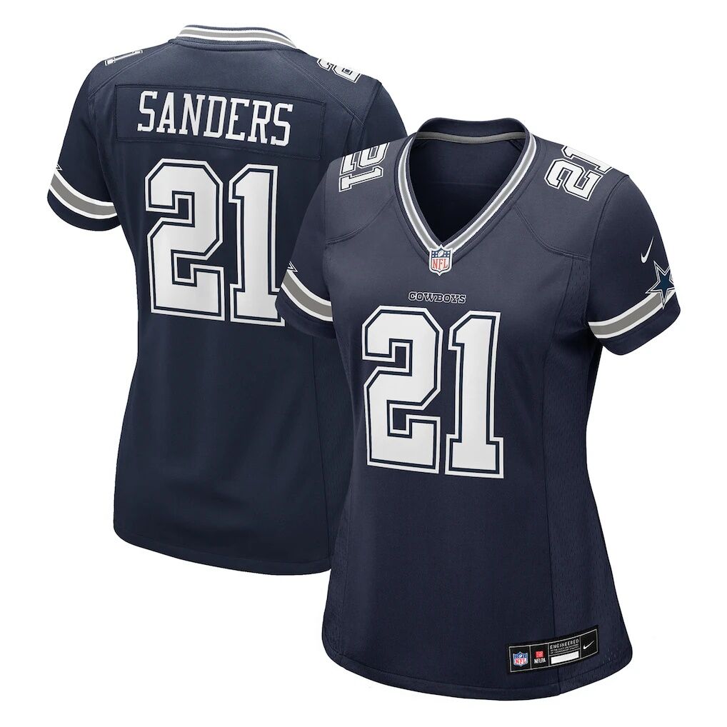 Deion Sanders Dallas Cowboys Nike Women's Team Retired Player Game Jersey