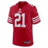 Deion Sanders San Francisco 49ers Nike Team Retired Player Game Jersey - - Side View