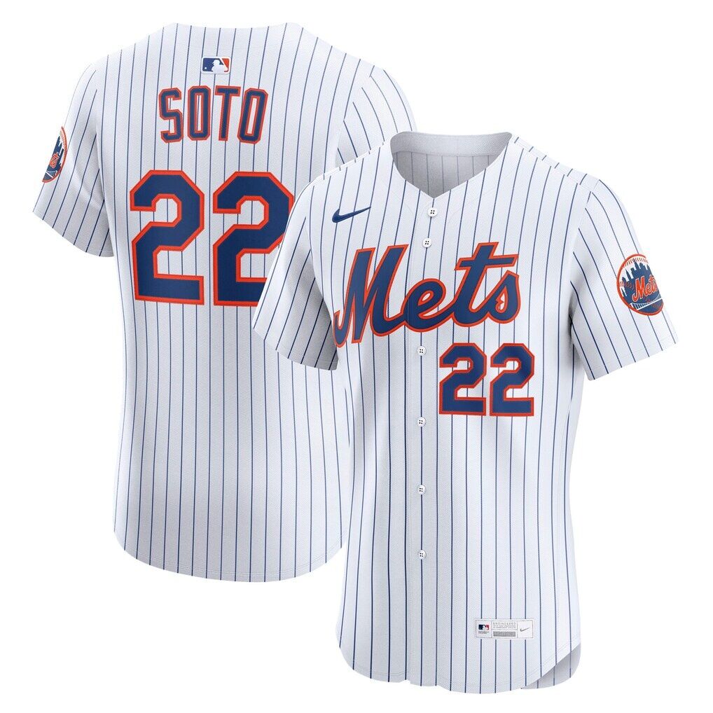 Juan Soto New York Mets Nike Home Elite Jersey