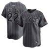 Juan Soto New York Mets Nike City Connect Limited Jersey - Gray - Front View