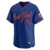 Juan Soto New York Mets Nike Alternate Limited Player Jersey - Rush Blue - Side View