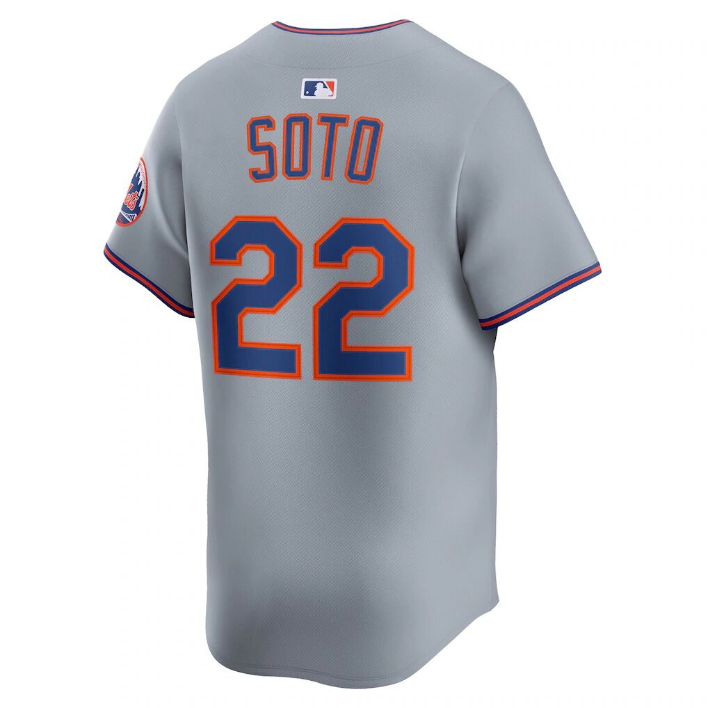 Juan Soto New York Mets Nike Road Limited Player Jersey