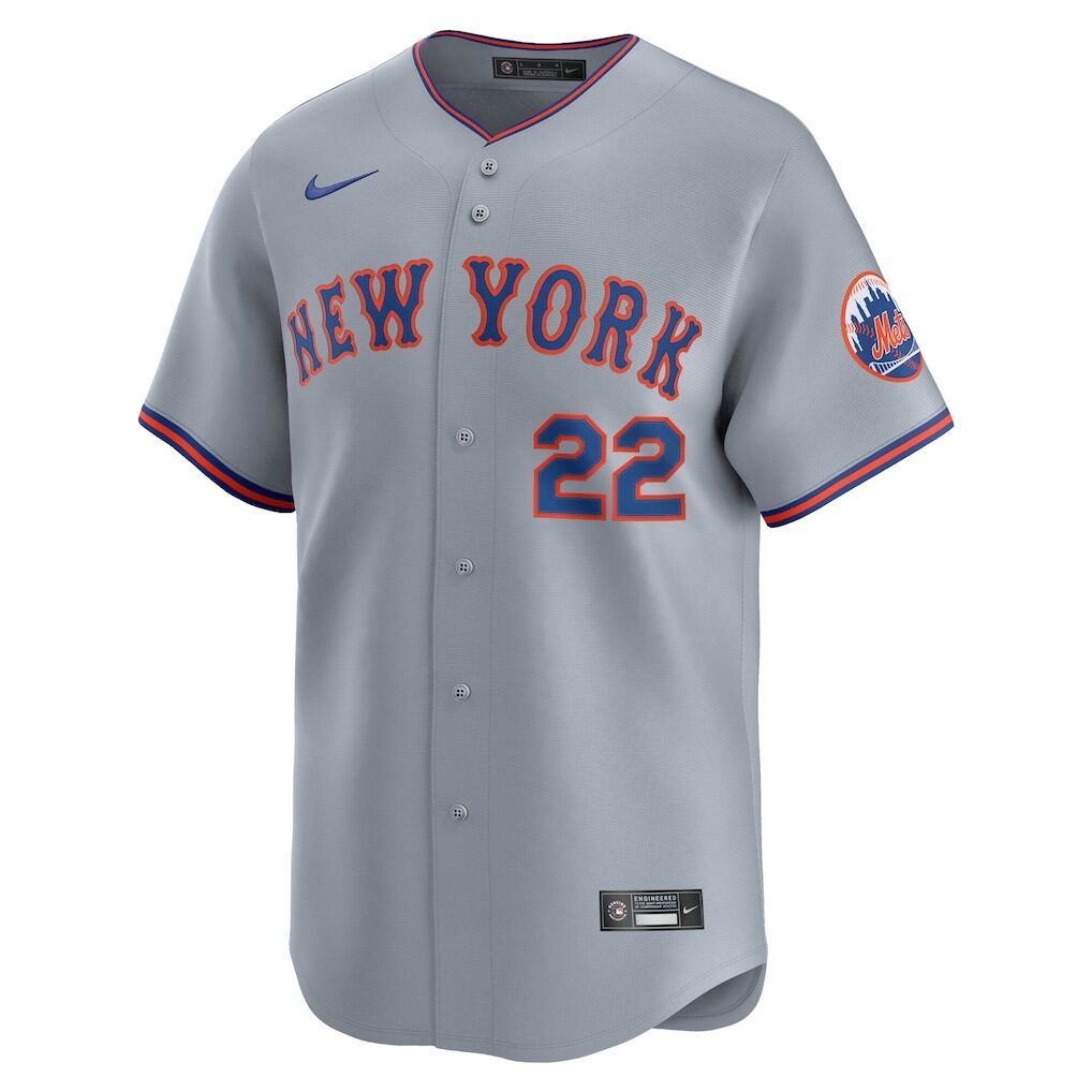 Juan Soto New York Mets Nike Road Limited Player Jersey