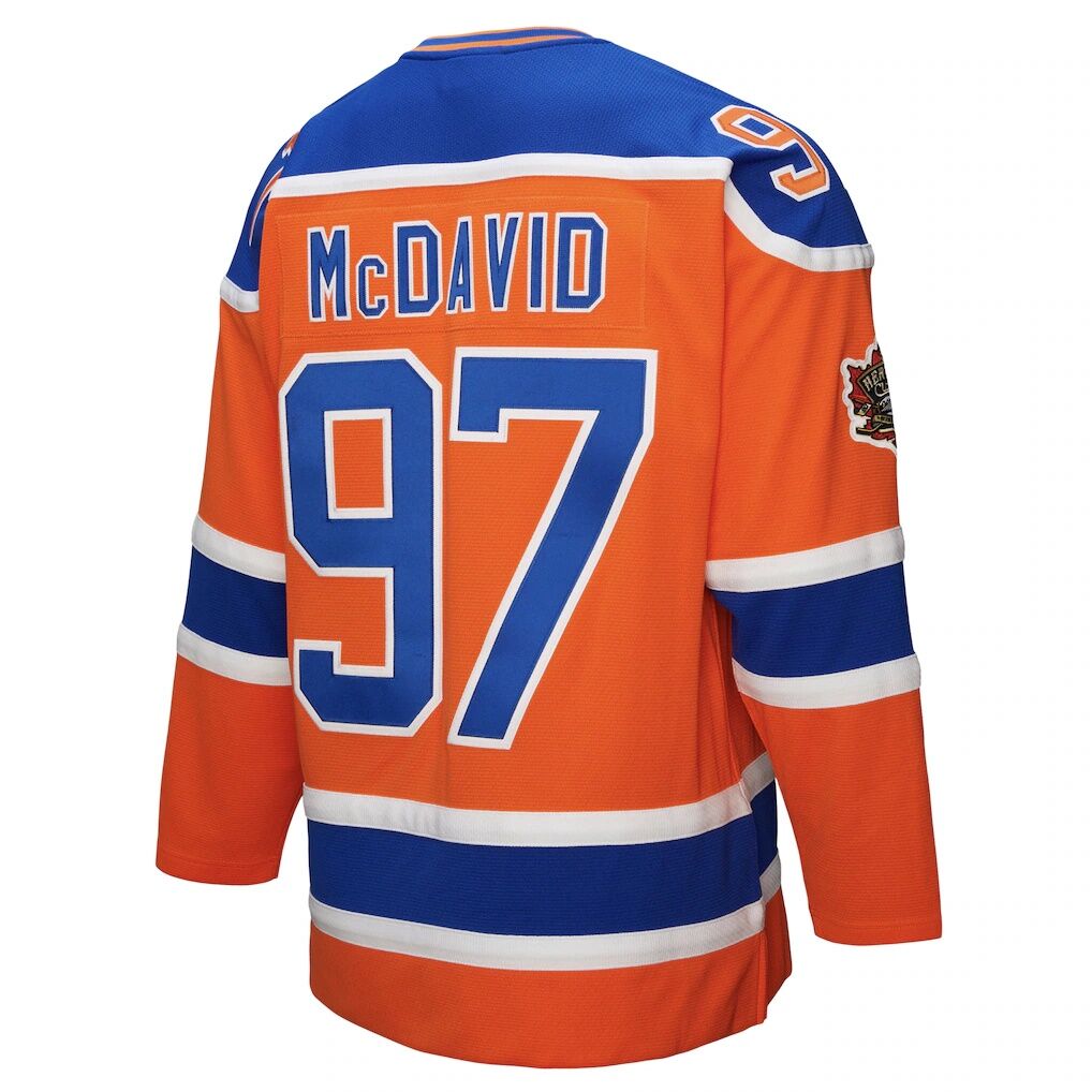 Connor McDavid Edmonton Oilers Mitchell & Ness Power Play Jersey