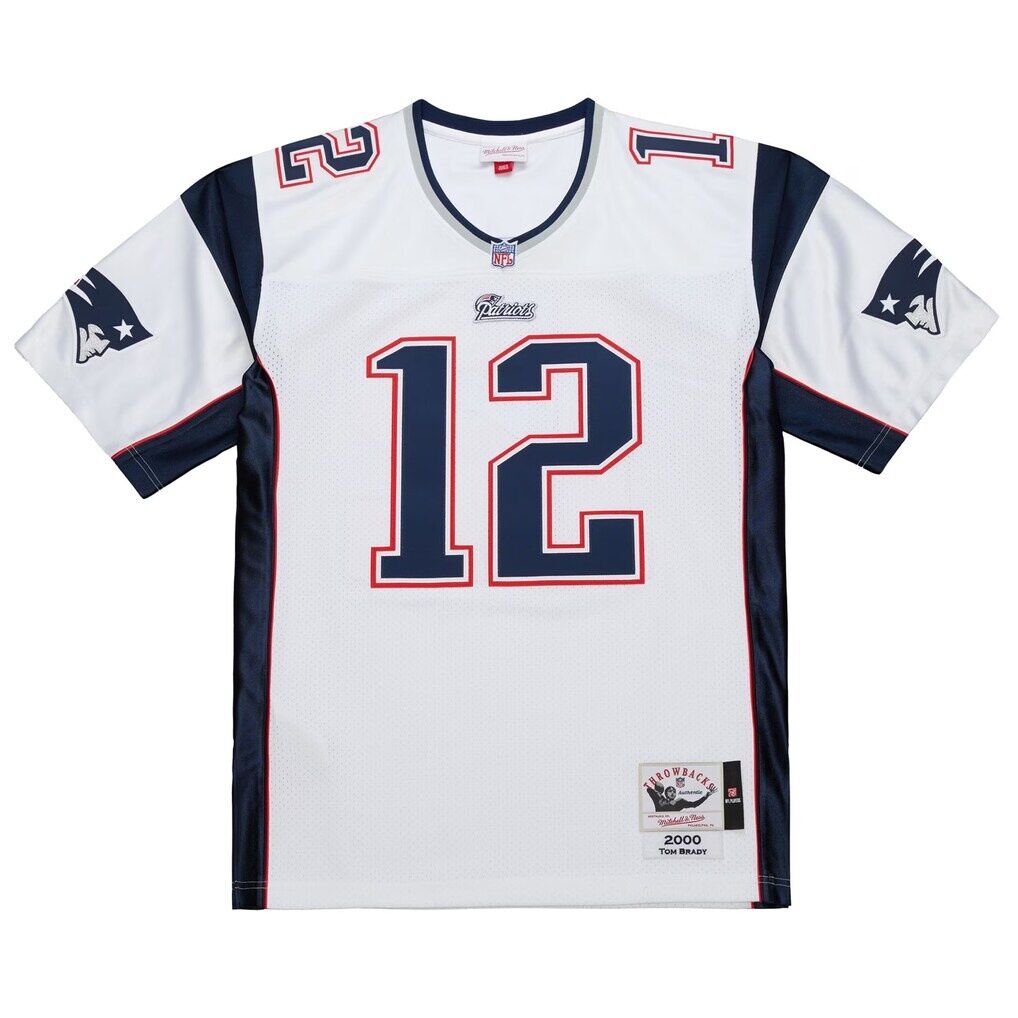 Tom Brady New England Patriots Mitchell & Ness 2000 Big & Tall Legacy Replica Jersey
