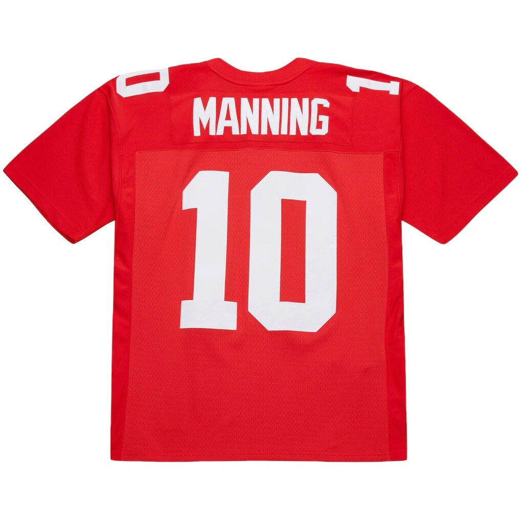 Eli Manning New York Giants Mitchell & Ness 2004 Team Legacy Retired Player Big & Tall Jersey