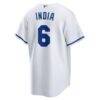 Jonathan India Kansas City Royals Nike Home Replica Player Jersey - White - Detail View