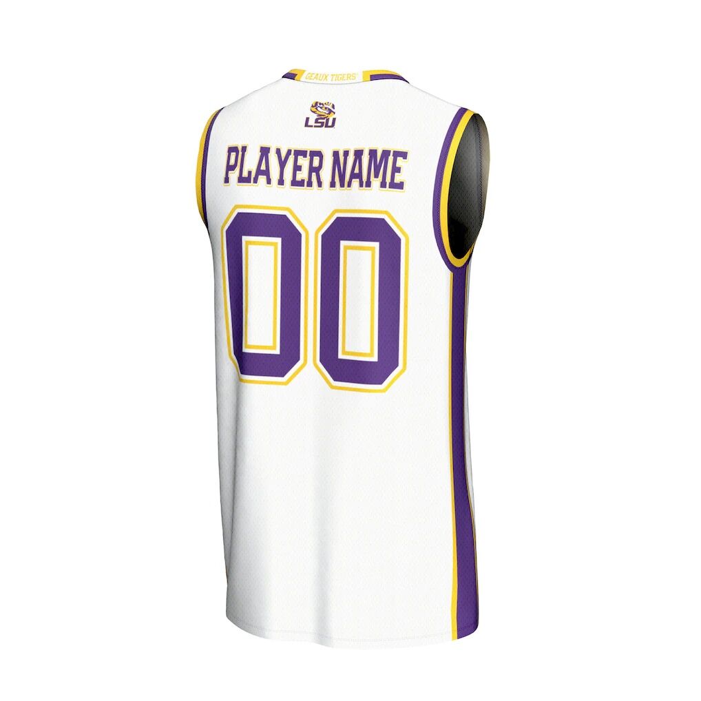 LSU Tigers GameDay Greats Youth NIL Pick-A-Player Lightweight Collegiate Men's Basketball Fashion Jersey