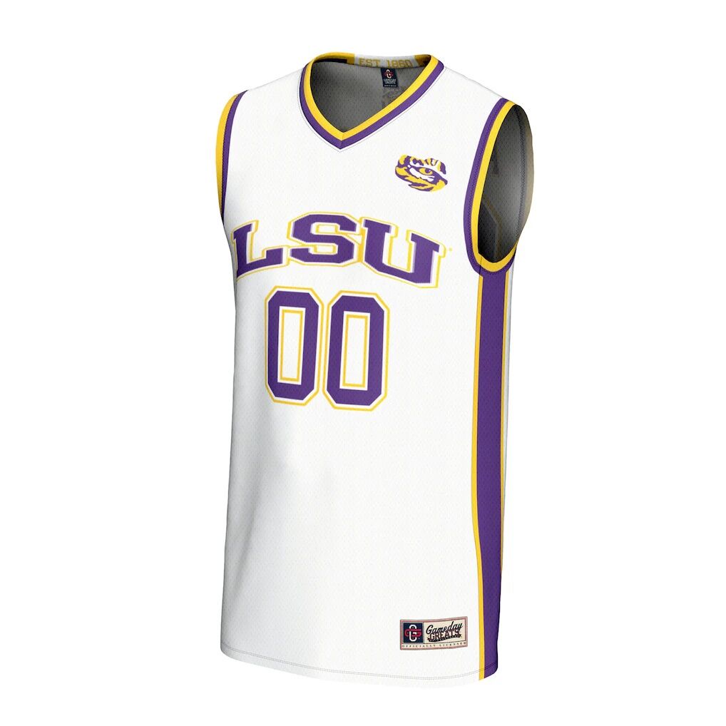 LSU Tigers GameDay Greats Youth NIL Pick-A-Player Lightweight Collegiate Men's Basketball Fashion Jersey