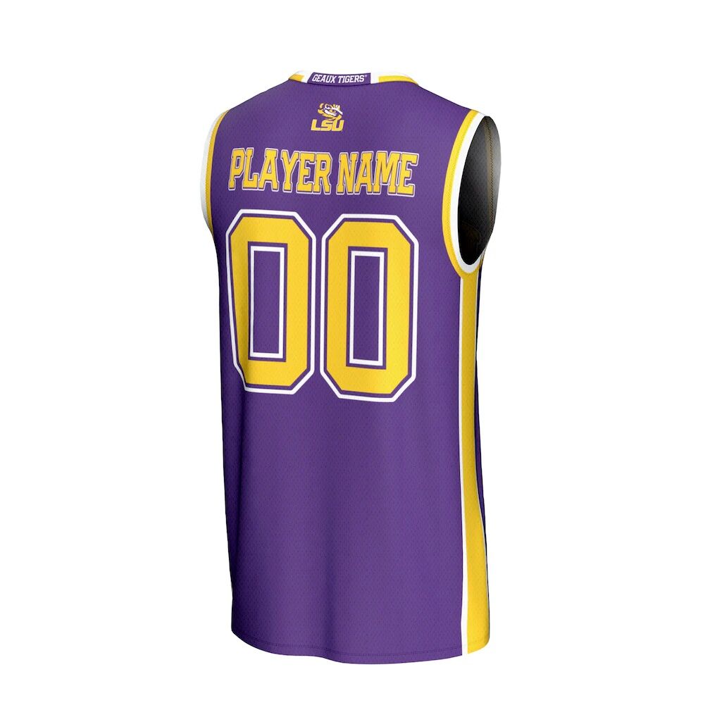 LSU Tigers GameDay Greats Youth NIL Pick-A-Player Lightweight Collegiate Women's Basketball Fashion Jersey