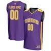 LSU Tigers GameDay Greats Unisex NIL Pick-A-Player Lightweight Collegiate Women's Basketball Fashion Jersey - Purple - Front View