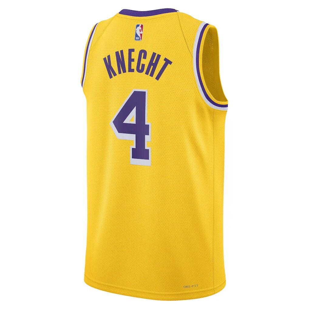 Dalton Knecht Los Angeles Lakers Nike Unisex Swingman Jersey