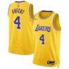 Dalton Knecht Los Angeles Lakers Nike Unisex Swingman Jersey - Gold - Front View