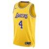 Dalton Knecht Los Angeles Lakers Nike Unisex Swingman Jersey - Gold - Side View