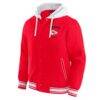 Kansas City Chiefs Darius Rucker Collection by Fashion7 Full-Snap Hoodie Jacket - Red - Side View