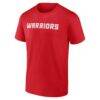 East Stroudsburg Warriors Arched Wordmark T-Shirt - Red - Side View