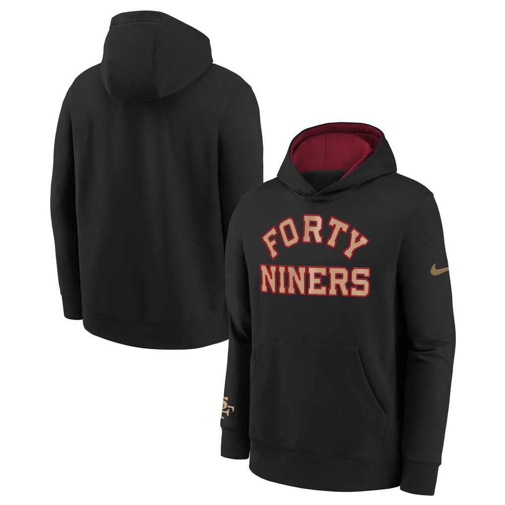 San Francisco 49ers Nike Youth 2025 Rivalries Collection Club Hoodie