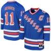 Mark Messier New York Rangers Youth Power Play 2.0 Player Jersey with Captain Patch - - Front View