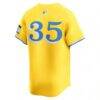 Garrett Crochet Boston Red Sox Nike Alternate Limited Jersey - Gold - Detail View