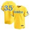 Garrett Crochet Boston Red Sox Nike Alternate Limited Jersey - Gold - Front View