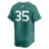 Garrett Crochet Boston Red Sox Nike 2025 City Connect Limited Player Jersey - Green - Detail View
