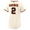 Willy Adames San Francisco Giants Nike Women's Home Replica Jersey - Cream - Detail View