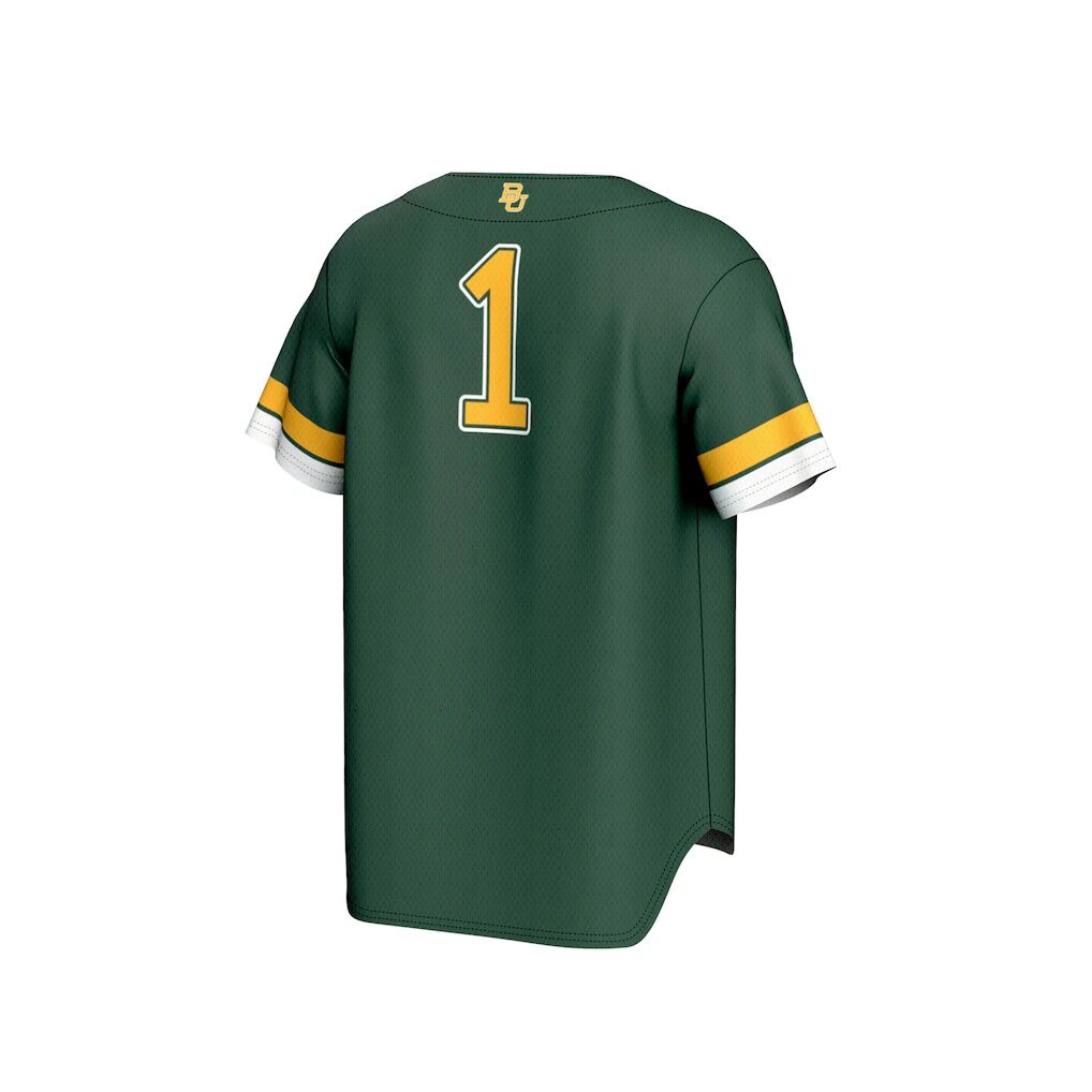 #1 Baylor Bears GameDay Greats Youth Lightweight Collegiate Baseball Fashion Jersey