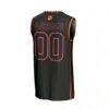 Clemson Tigers GameDay Greats Unisex Lightweight Collegiate Men's Basketball NIL Pick-A-Player Fashion Jersey - Black - Detail View