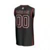 Arizona Wildcats GameDay Greats Unisex Lightweight Collegiate Men's Basketball NIL Pick-A-Player Fashion Jersey - Black - Detail View