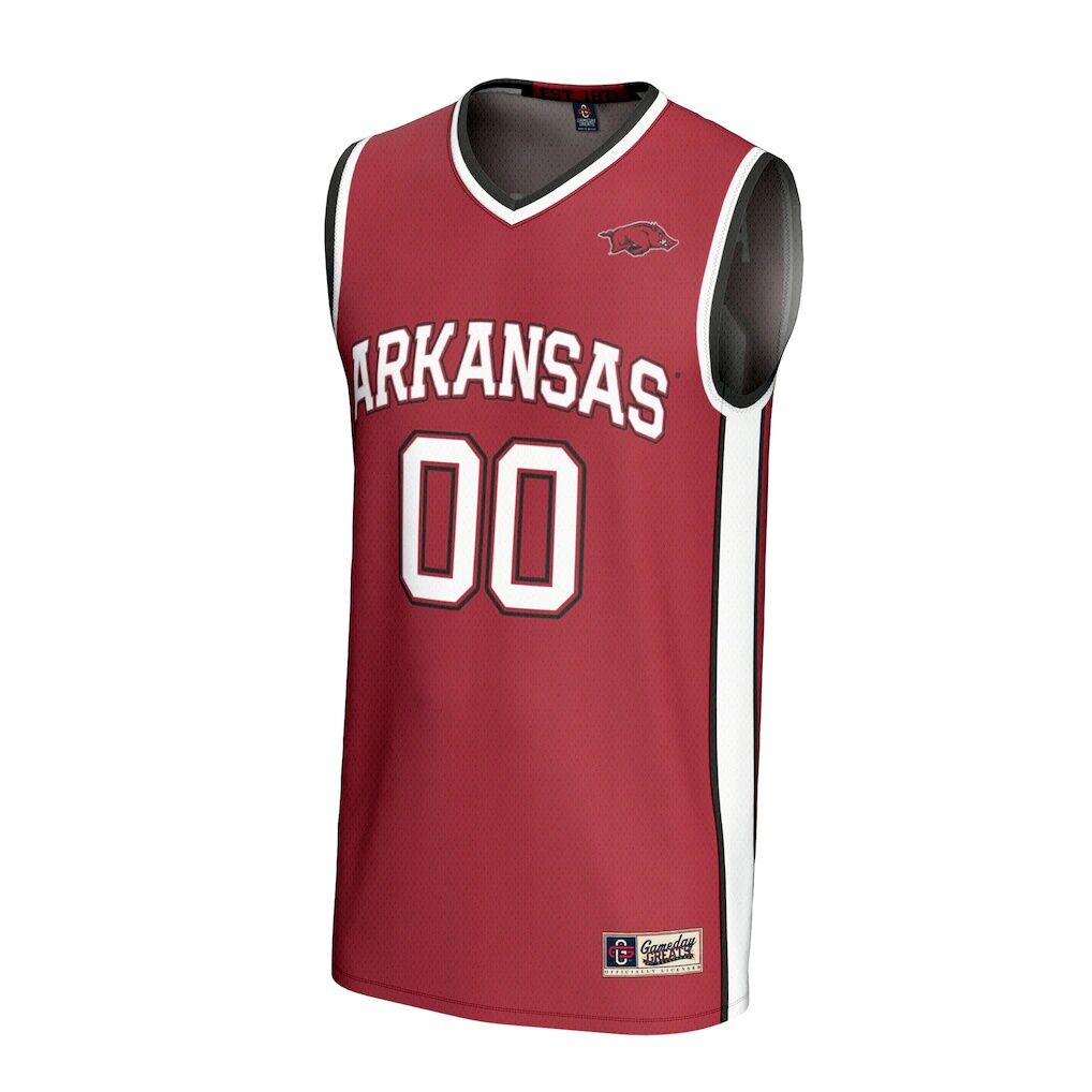 Arkansas Razorbacks GameDay Greats Unisex Lightweight Collegiate Women's Basketball NIL Pick-A-Player Fashion Jersey - Cardinal