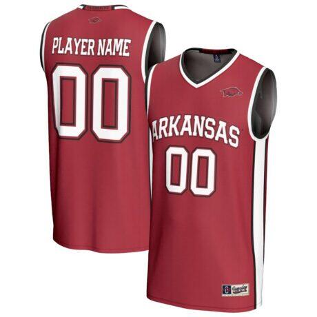 Arkansas Razorbacks GameDay Greats Youth Lightweight Collegiate Women's Basketball NIL Pick-a-Player Fashion Jersey - - Front View