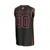 Clemson Tigers GameDay Greats Youth Youth Lightweight Collegiate Women's Basketball NIL Fashion Jersey - Black - Detail View