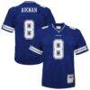 Troy Aikman Dallas Cowboys Mitchell & Ness Preschool 1996 Retired Player Legacy Jersey - Navy - Front View