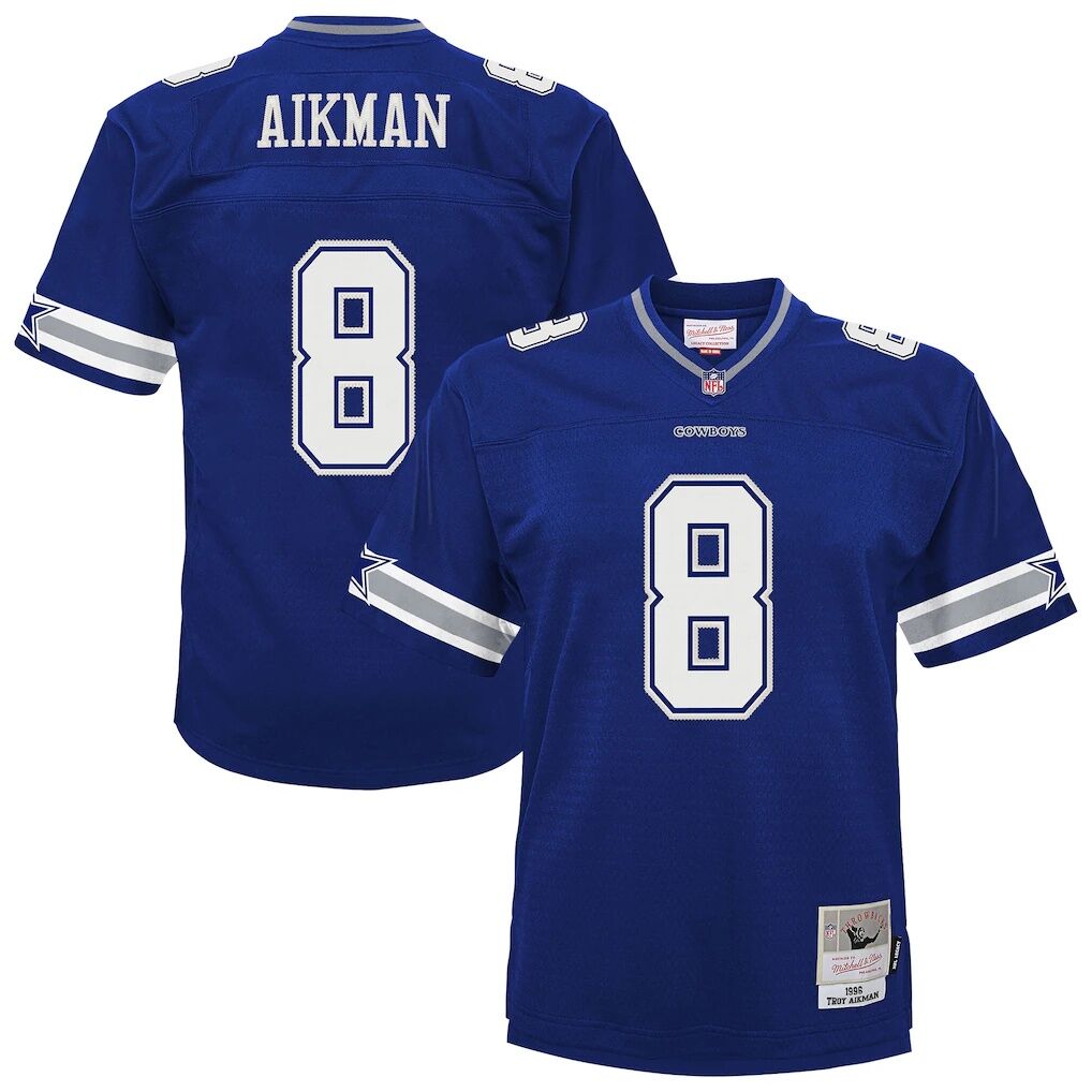 Troy Aikman Dallas Cowboys Mitchell & Ness Preschool 1996 Retired Player Legacy Jersey