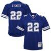 Emmitt Smith Dallas Cowboys Mitchell & Ness Preschool 1996 Retired Player Legacy Jersey - Navy - Front View