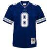 Troy Aikman Dallas Cowboys Mitchell & Ness Toddler 1996 Retired Legacy Jersey - Navy - Side View