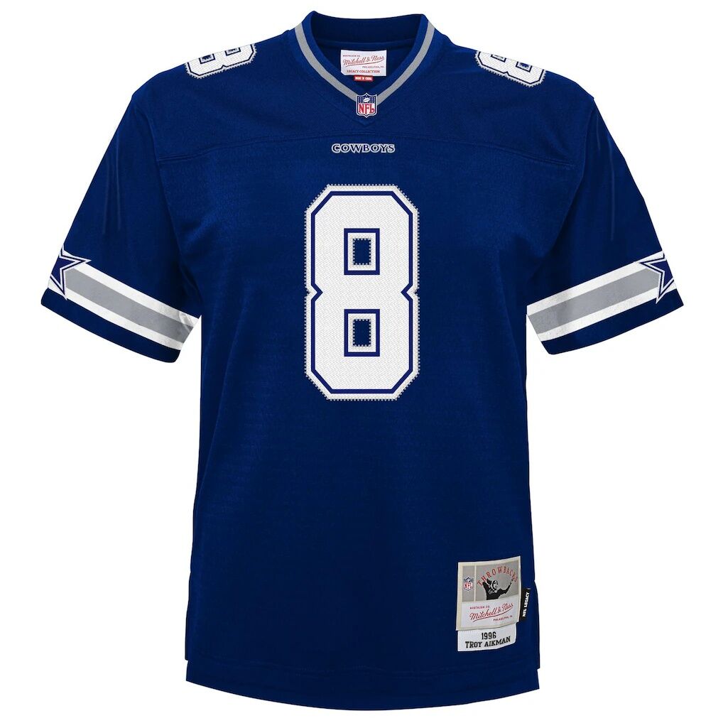 Troy Aikman Dallas Cowboys Mitchell & Ness Toddler 1996 Retired Legacy Jersey
