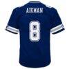 Troy Aikman Dallas Cowboys Mitchell & Ness Infant 1996 Retired Legacy Jersey - Navy - Detail View