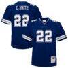 Emmitt Smith Dallas Cowboys Mitchell & Ness Infant 1996 Retired Legacy Jersey - Navy - Front View