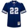 Emmitt Smith Dallas Cowboys Mitchell & Ness Infant 1996 Retired Legacy Jersey - Navy - Side View