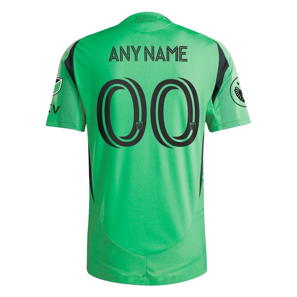 Austin FC adidas 2025 The Heartbeat Kit Authentic Custom Jersey