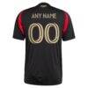 Atlanta United FC adidas 2025 The Connector Replica Custom Jersey - Black - Detail View